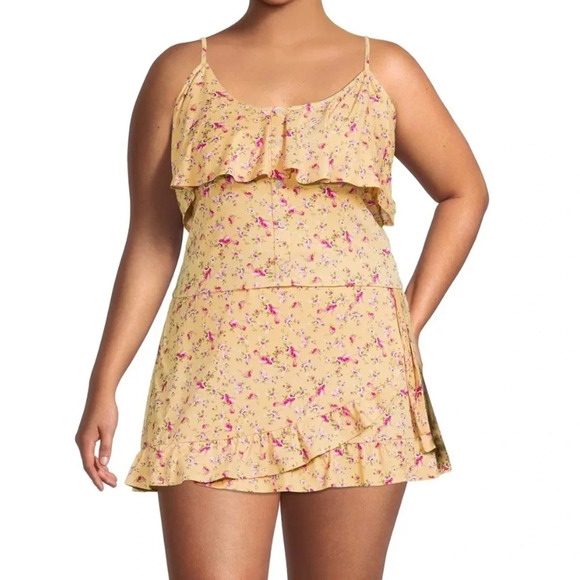 Two-Piece Tank Top Ruffle Skirt Set ๐ - Picture 1 of 7